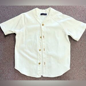 Louis Vuitton Mens Baseball White Men's Shirt size XL